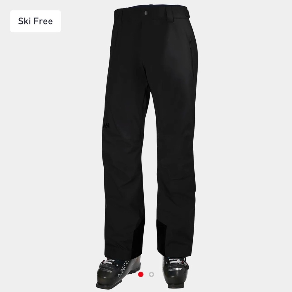 Black Helly Hansen Ski Pants